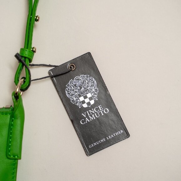 NWT Vince Camuto Green Leather Crossbody Bag - Picture 4 of 14